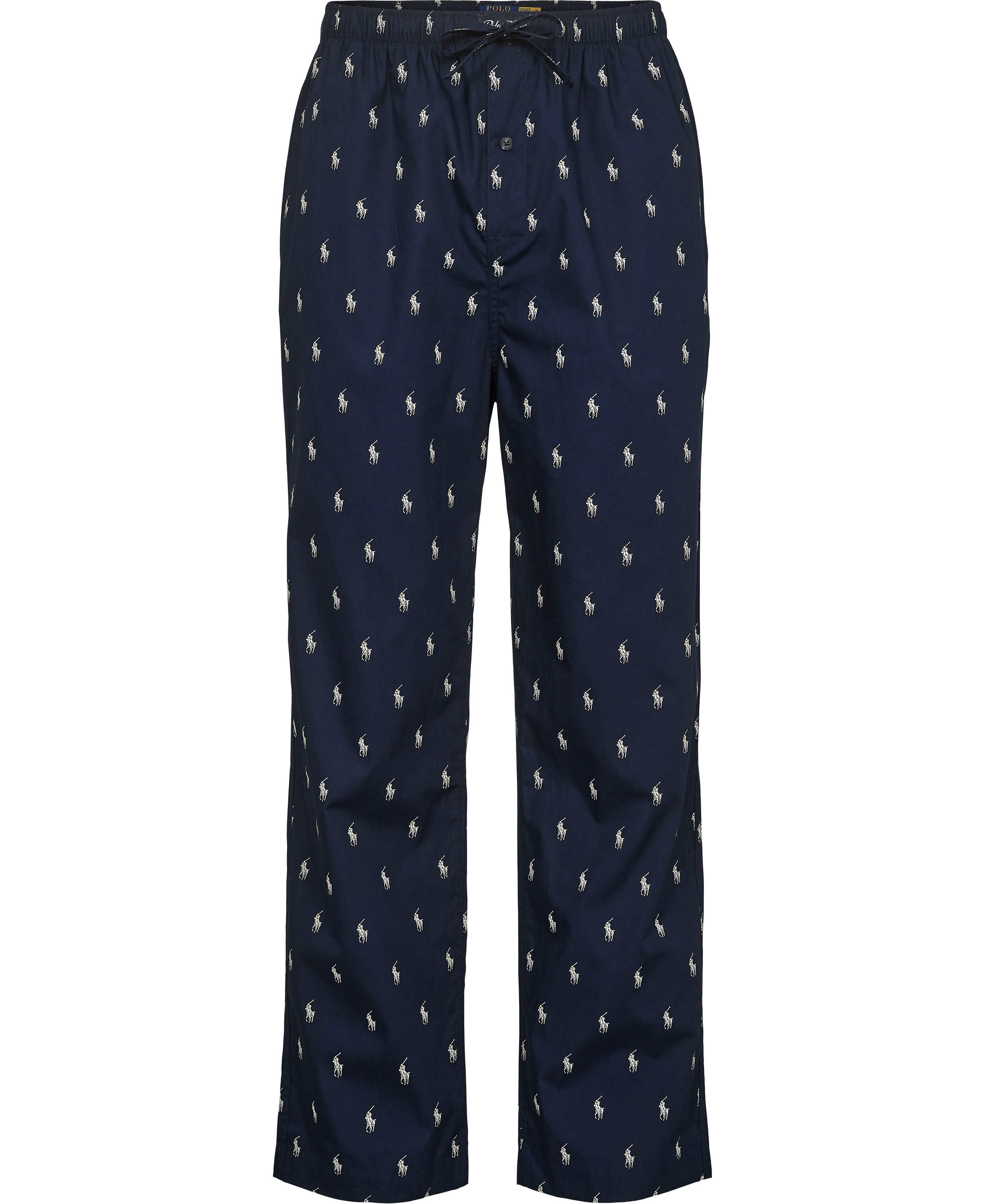 Signature Pony Cotton Pajama Pant Black Friday Polo Ralph Lauren Tilbud