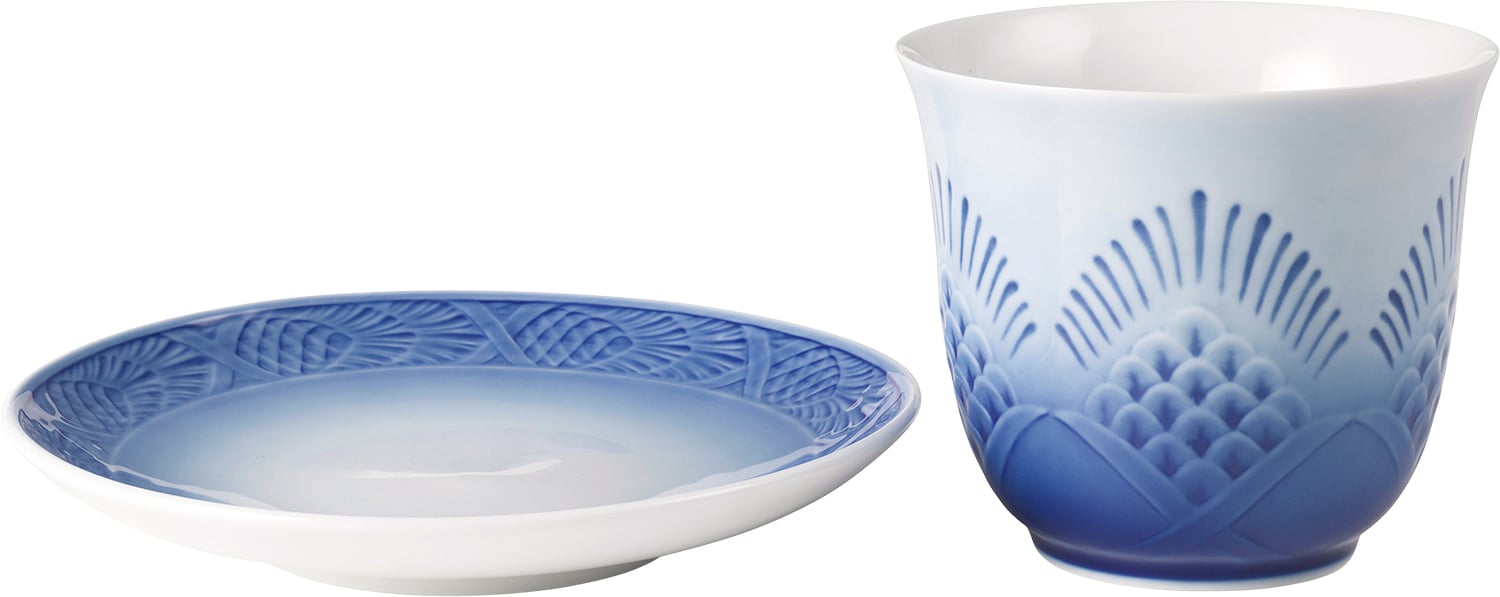 2024 Termokop 26 Cl Og Tallerken 15,5 Cm Black Friday Royal Copenhagen Tilbud