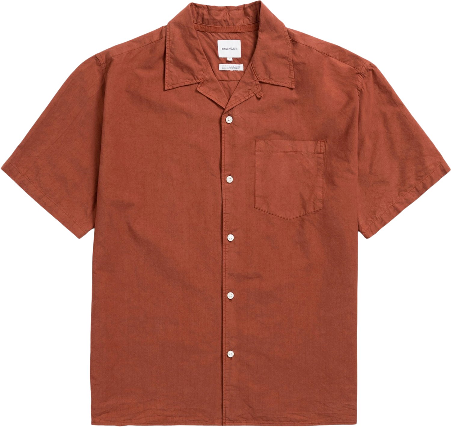 Carsten Cotton Tencel Shirt Black Friday Norse Projects Tilbud