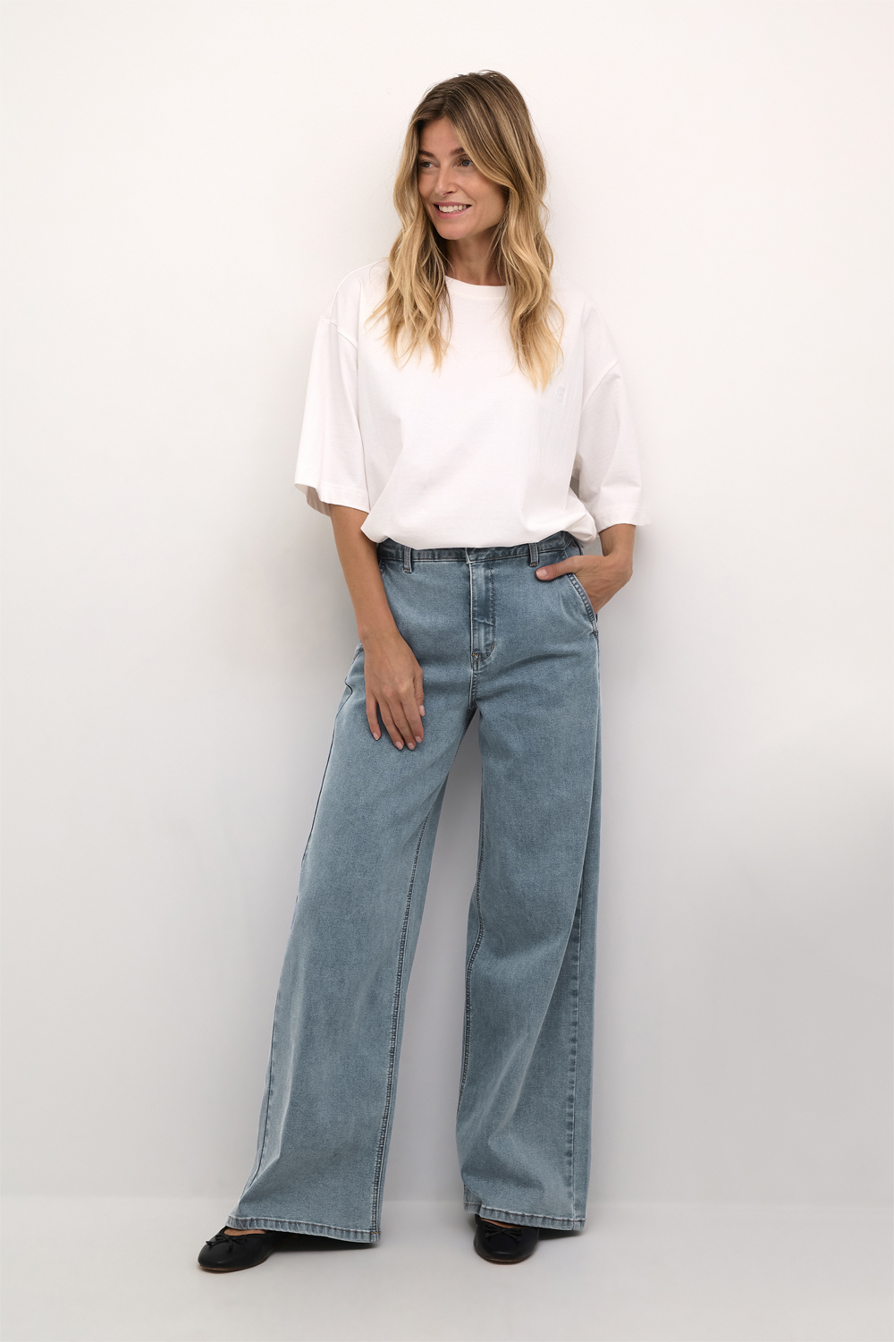 Crvisti Pant Black Friday Cream Tilbud