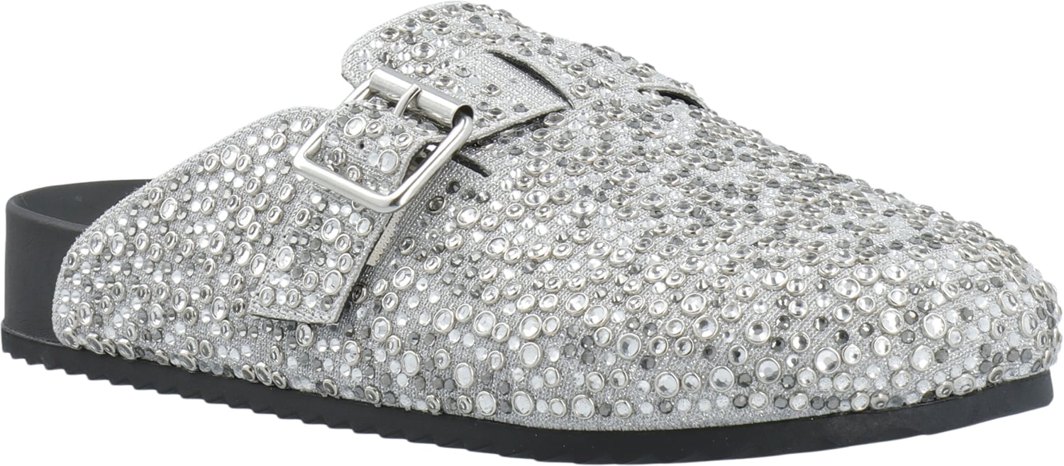 Sand Mule Simili Stones #p Black Friday Bianco Tilbud