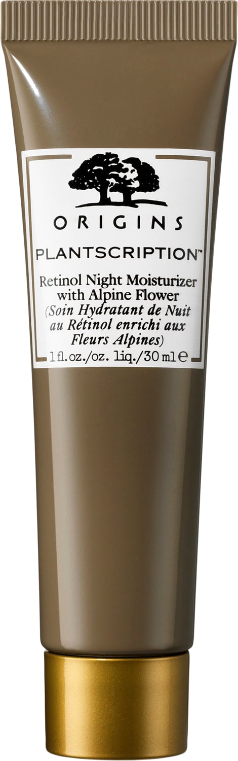 Plantscription Retinol Night Moisturizer With Alpine Flower Black Friday Origins Tilbud