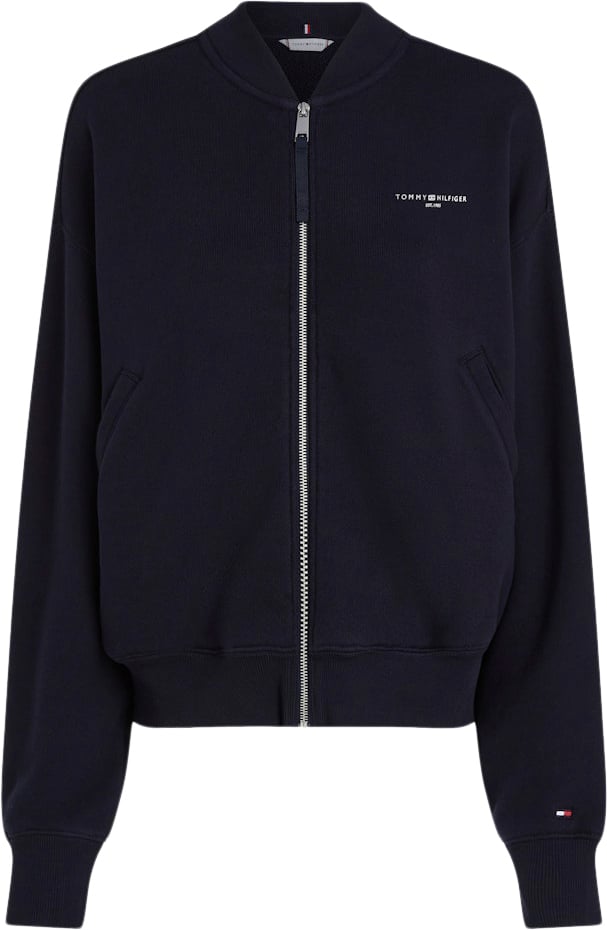 Cropped Mini Corp Bomber Black Friday Tommy Hilfiger Tilbud