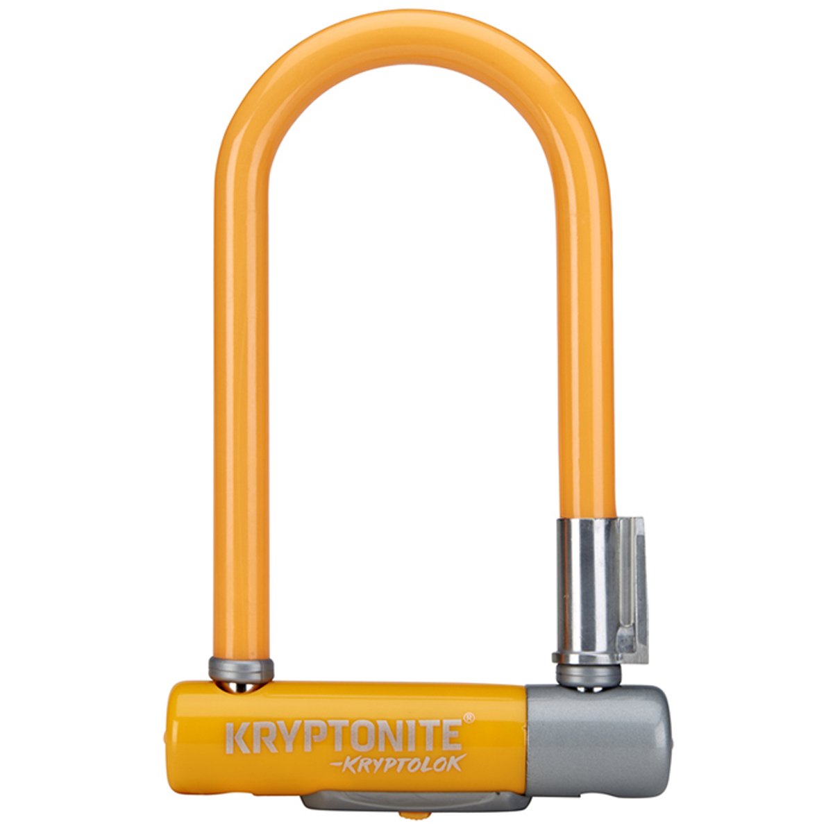 Bøjlelås 2 Mini7, Orange Black Friday Kryptonite Tilbud