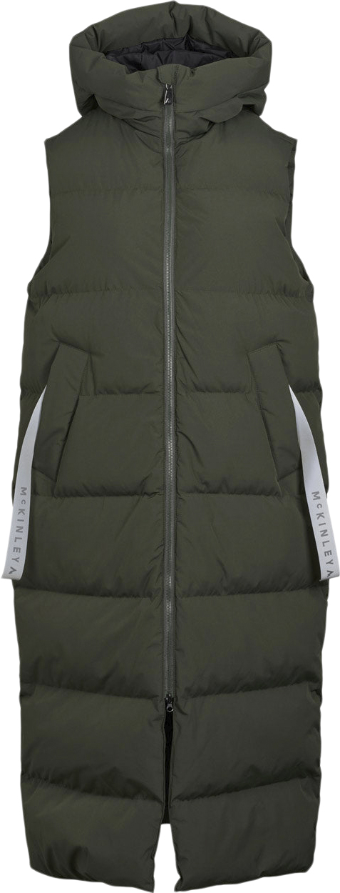 Long Puffer Vest Black Friday Mckinley Tilbud