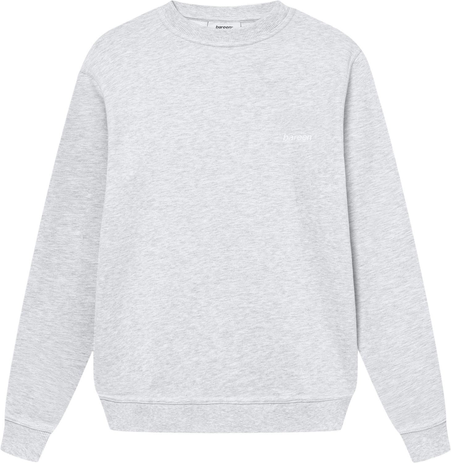 Classic Crewneck Cloudy Grey Black Friday Bareen Tilbud