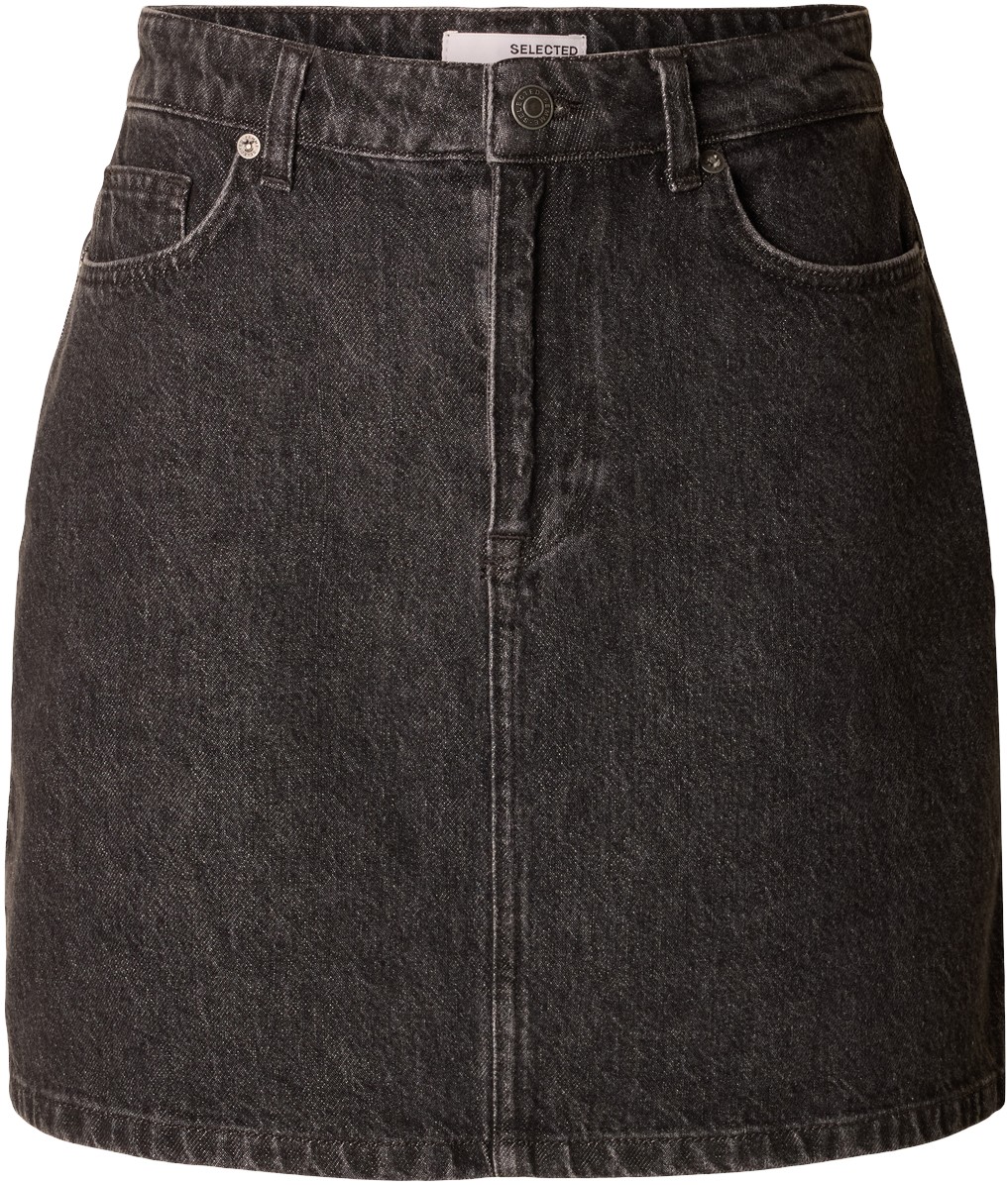 Slfharper Hw Short Skirt Black Friday Selected Femme Tilbud