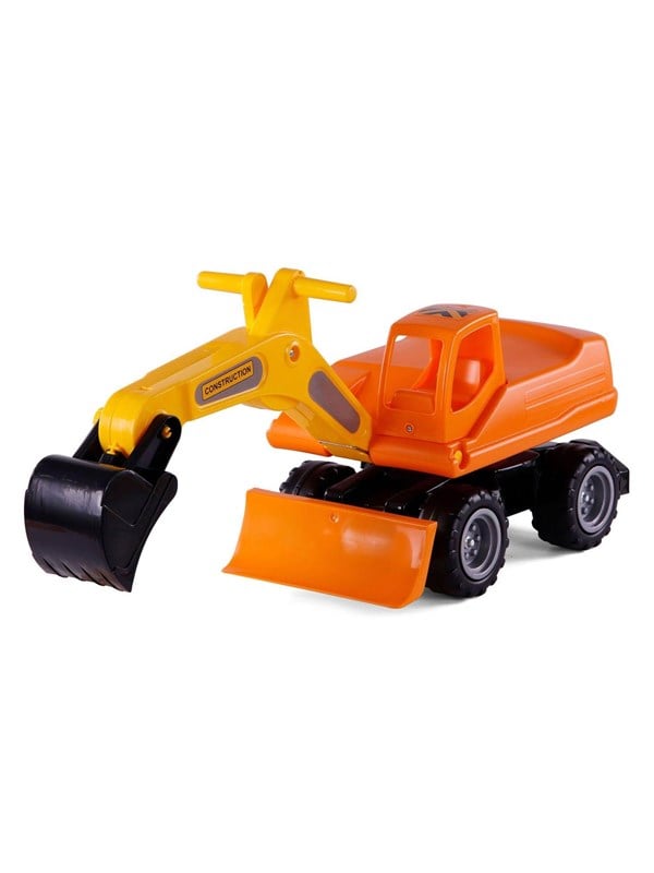 Cavallino Mega Excavator Walking Car Orange 79cm Black Friday Cavallino Toys Tilbud