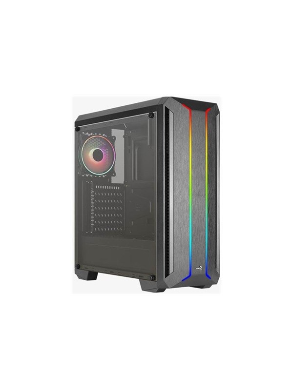 Skyline Argb   Mid Tower   Atx   Kabinet   Tower   Sort Black Friday Aerocool Tilbud