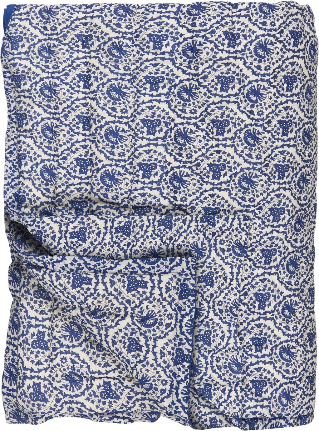 Quilt Clara Mønster I Blå Hvid Black Friday Ib Laursen Tilbud