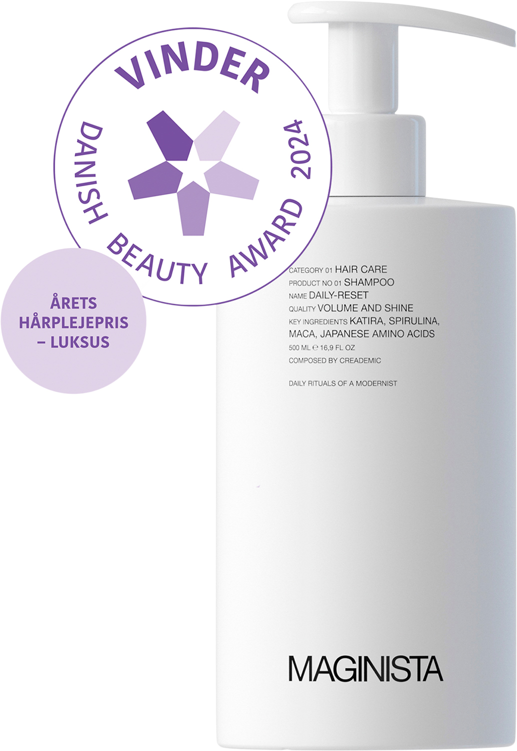 Shampoo Daily Reset 500 Ml Black Friday Maginista Tilbud