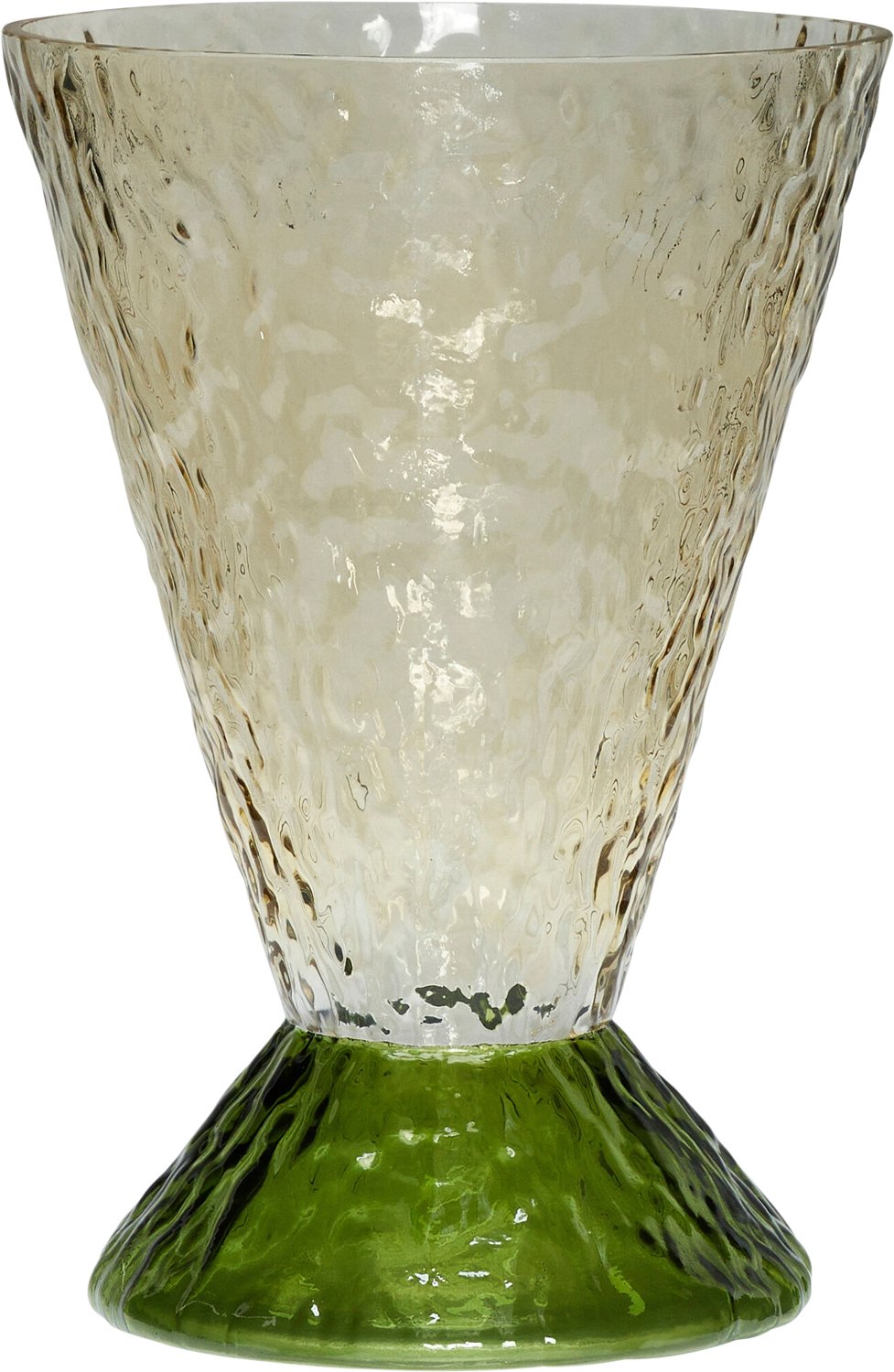 Abyss Vase Mørkegrøn Brun Black Friday Hübsch Tilbud