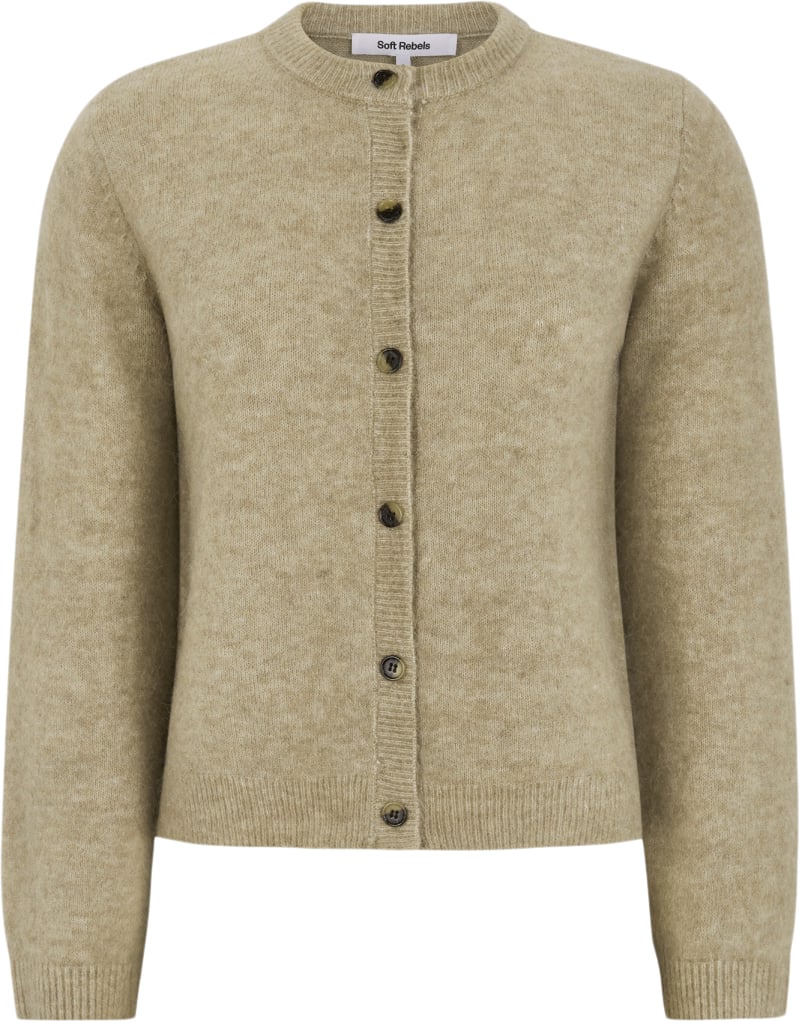 Allison Oneck Cardigan Knit Black Friday Soft Rebels Tilbud