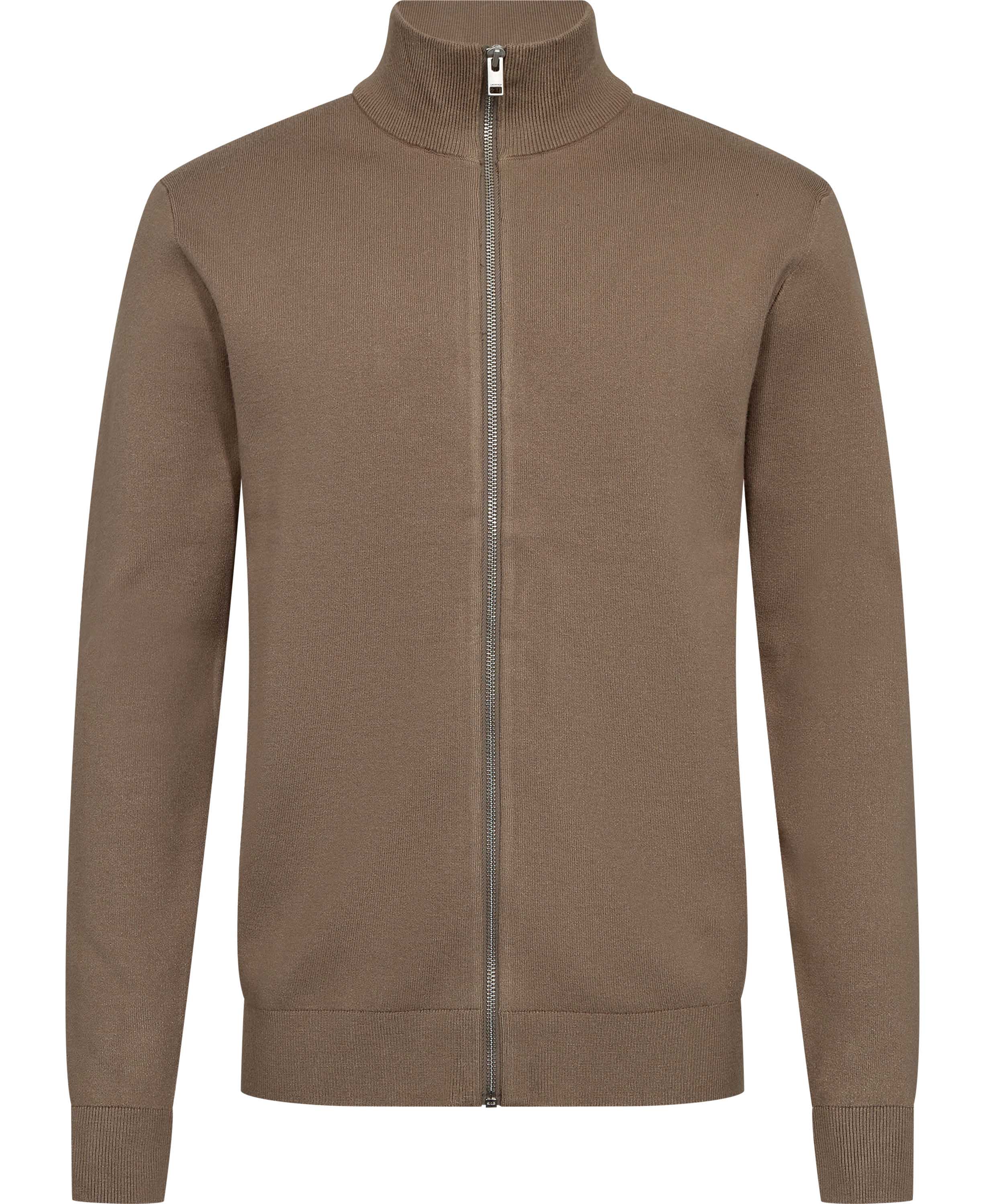 Ecovero Zip Cardigan Black Friday Lindbergh Tilbud