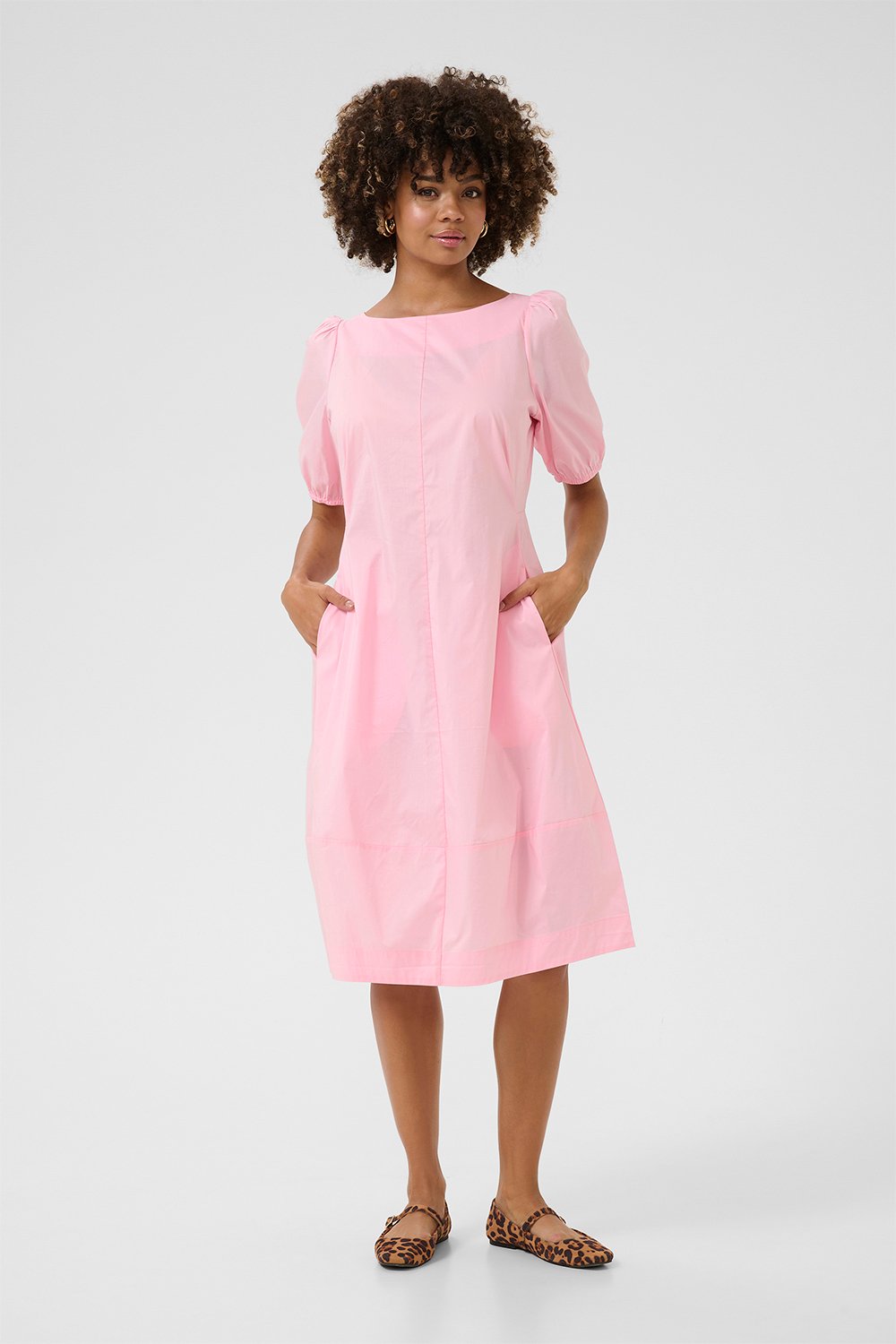 Cuantoinett Ss Oneck Dress Black Friday Culture Tilbud