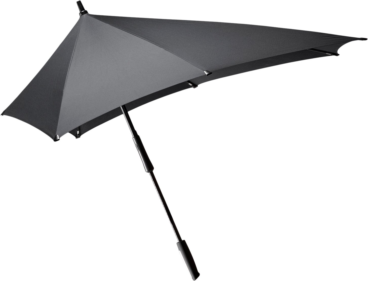 X Stick Storm Umbrella Pure Black Black Friday Senz Tilbud