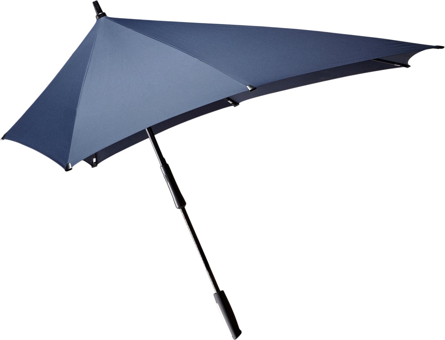 X Stick Storm Umbrella Midnight Blue Black Friday Senz Tilbud