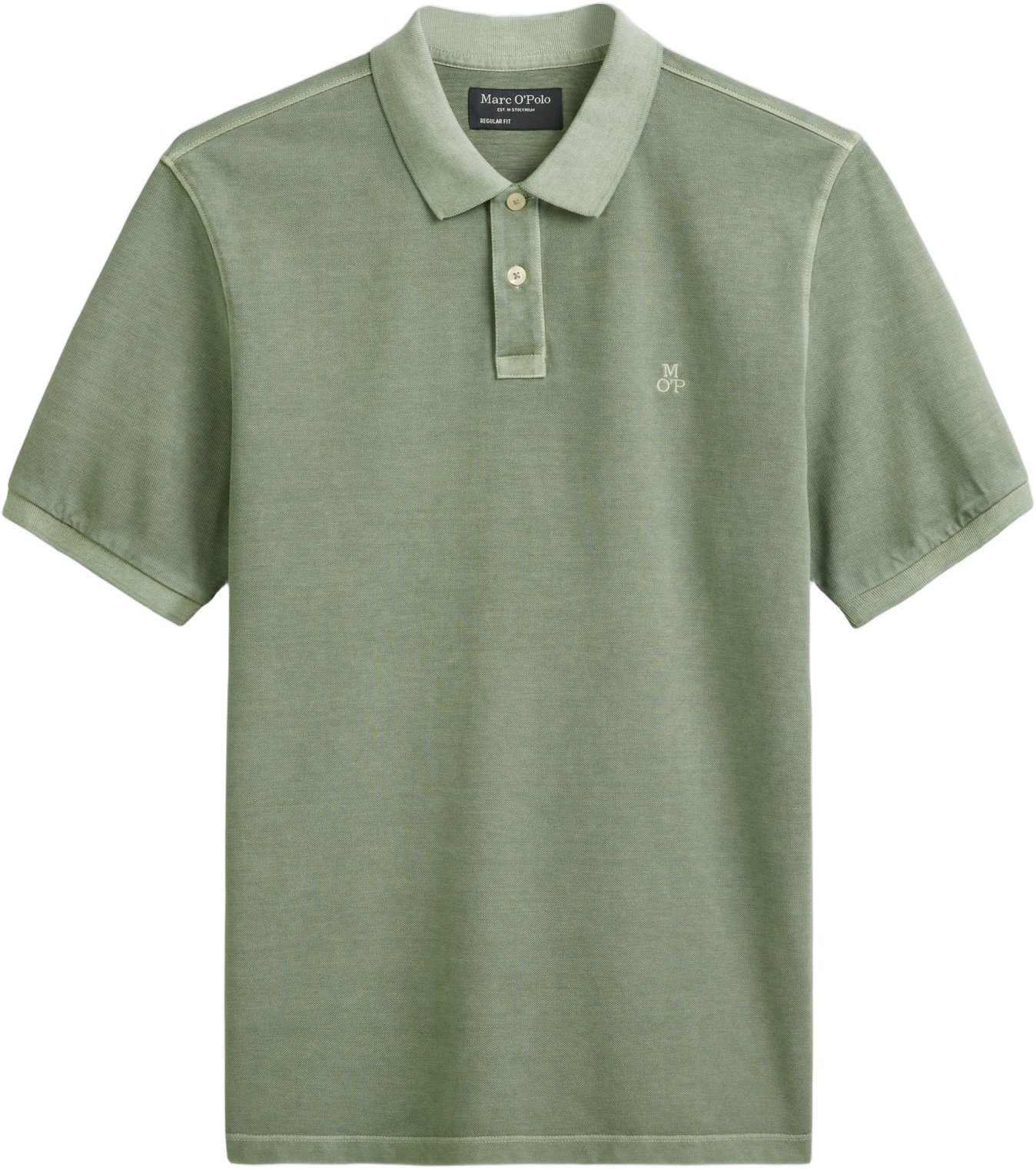 Poloshirt, Short Sleeve, Rib Detail Black Friday Marc Opolo Tilbud