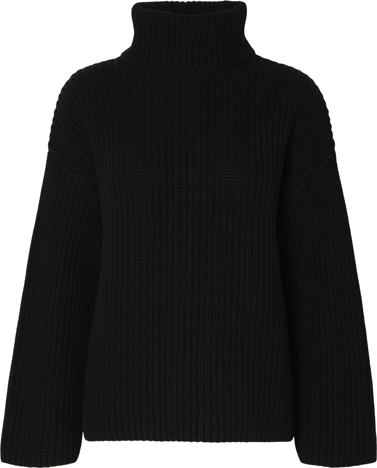 Slfsefika Ls Knit Rollneck Noos Black Friday Selected Femme Tilbud