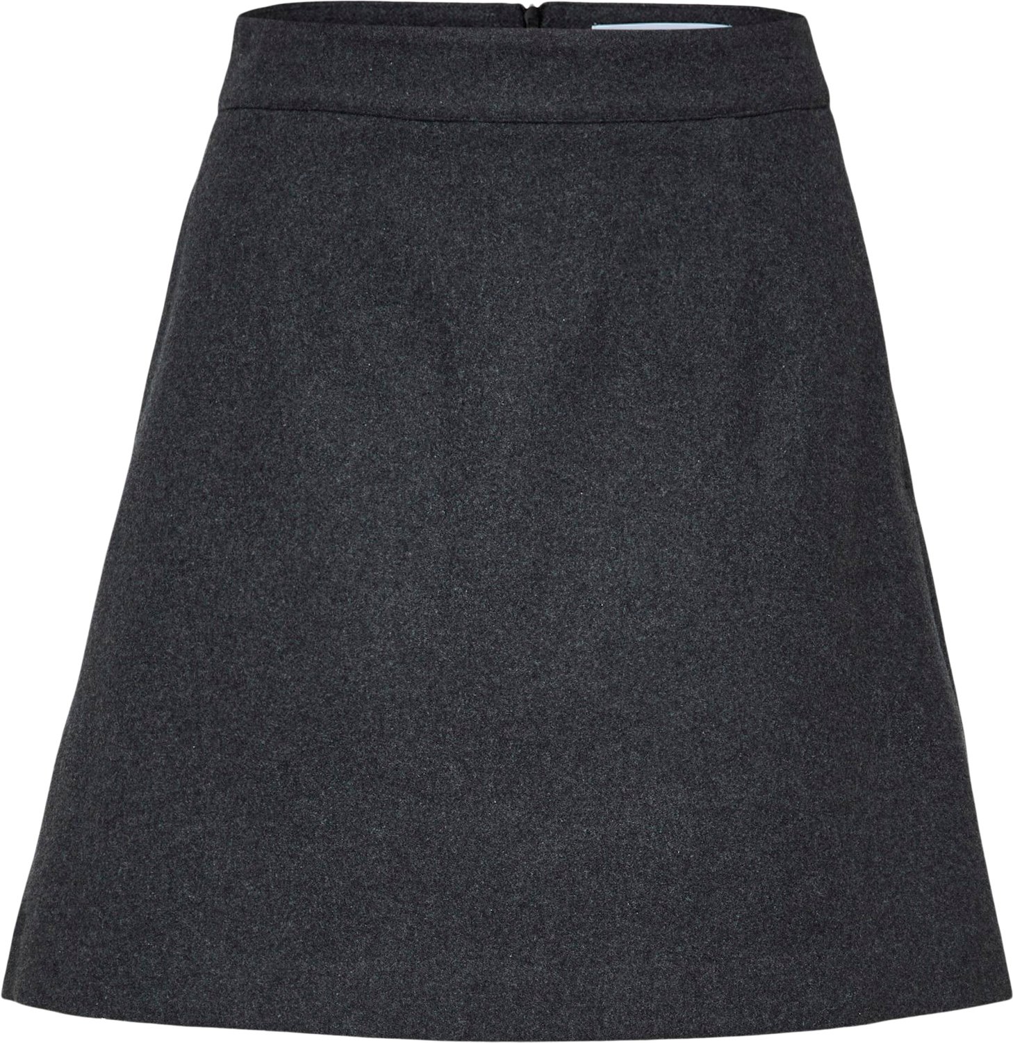 Slfmercyula Hw Mini Wool Skirt Black Friday Selected Femme Tilbud