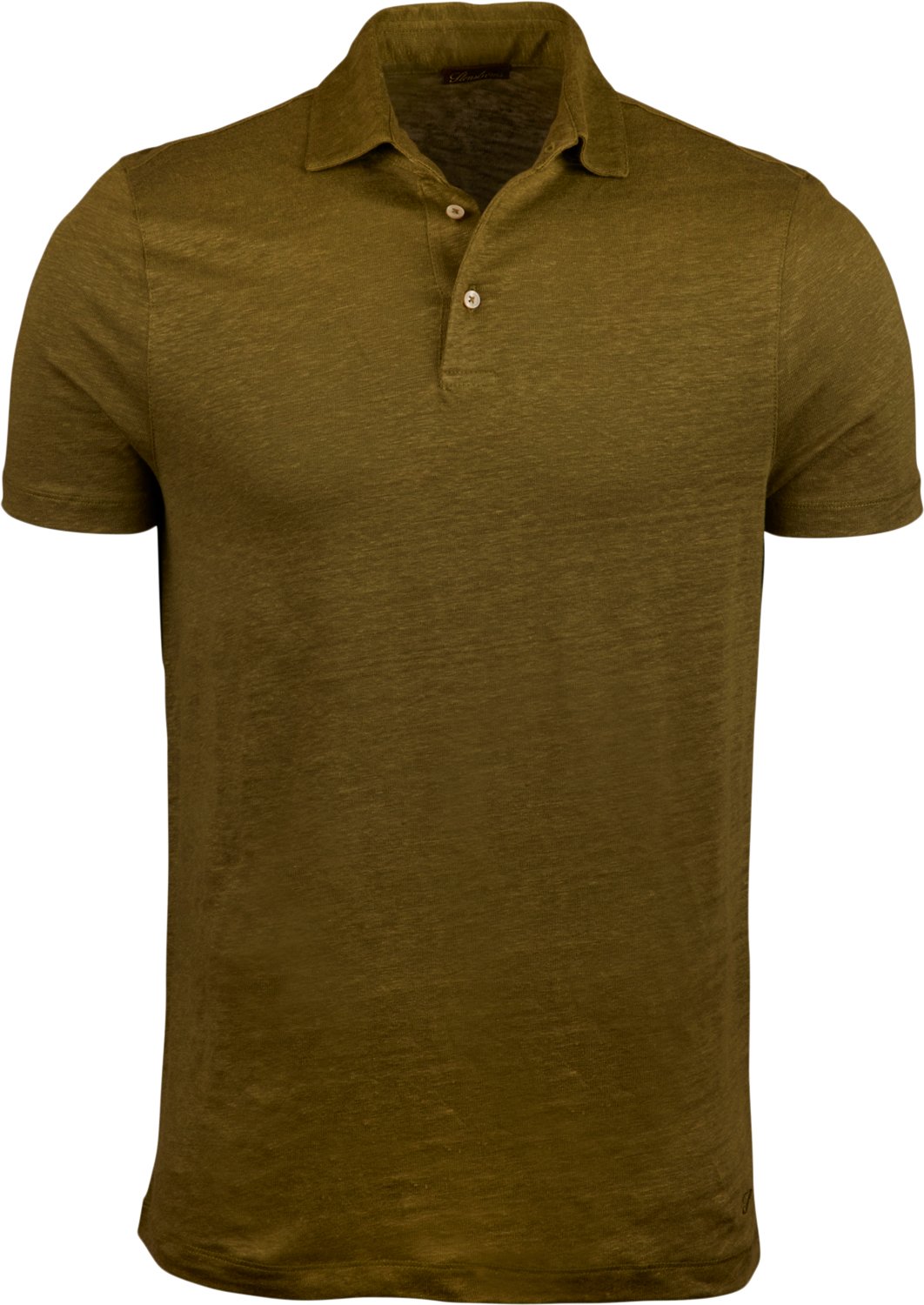 Linen Polo Shirt Black Friday Stenströms Tilbud