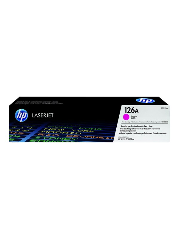 126a   Ce313a Magenta Toner   Lasertoner Magenta Black Friday Hp Tilbud
