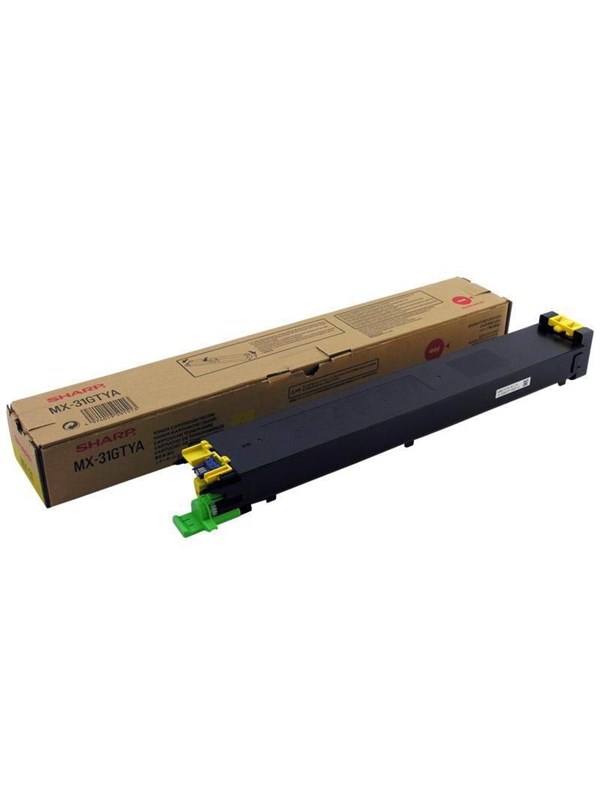 Mx 31gtya Yellow Toner   Lasertoner Gul Black Friday Sharp Tilbud