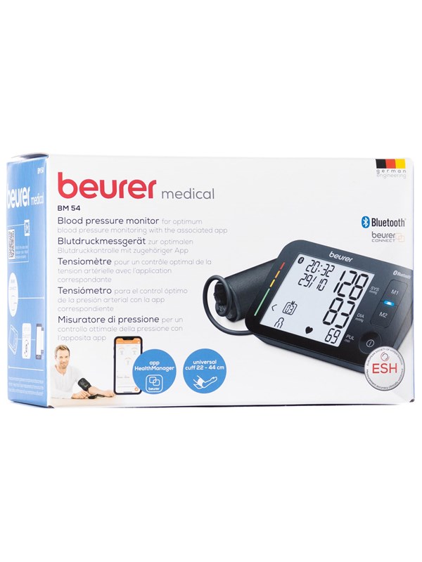 Blodtryksmåler Bm 54   Blood Pressure Monitor Black Friday Beurer Tilbud