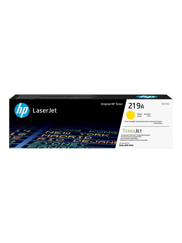 219a   W2192a Yellow Toner   Lasertoner Gul Black Friday Hp Tilbud
