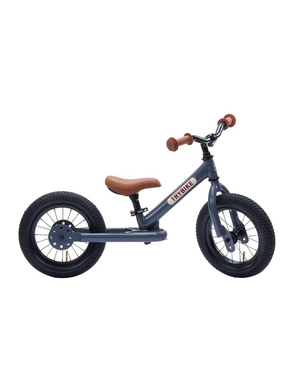 2 Wheels Steel    Antracite Grey Black Friday Trybike Tilbud