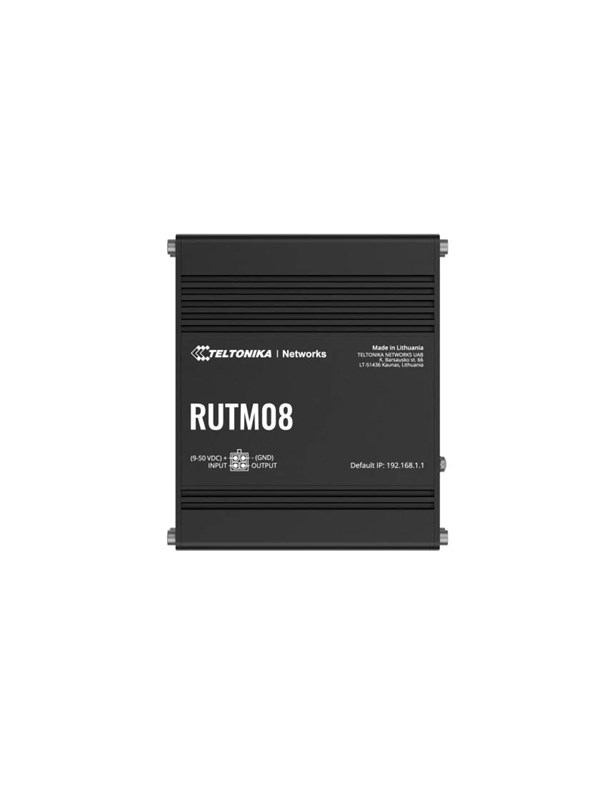 Rutm08   Router   Din Rail Mountable Wall Mountable Surface Mountable   Router Black Friday Teltonika Tilbud