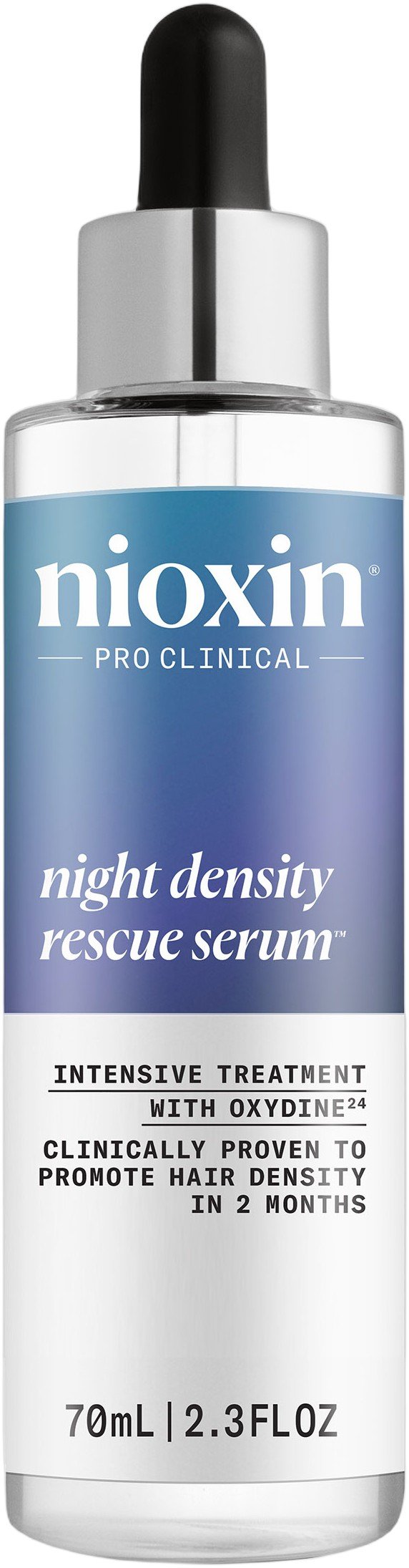 Night Density Rescue Serum 70 Ml Black Friday Nioxin Tilbud