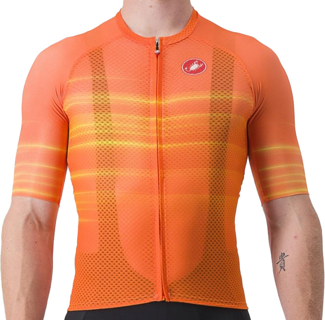 Climber's 3.0 Sl2 Jersey   Orange Black Friday Castelli Tilbud