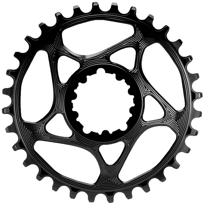 Chainring Direct Mount Singlespeed 36t   Round   Sram   Sort Black Friday Absoluteblack Tilbud