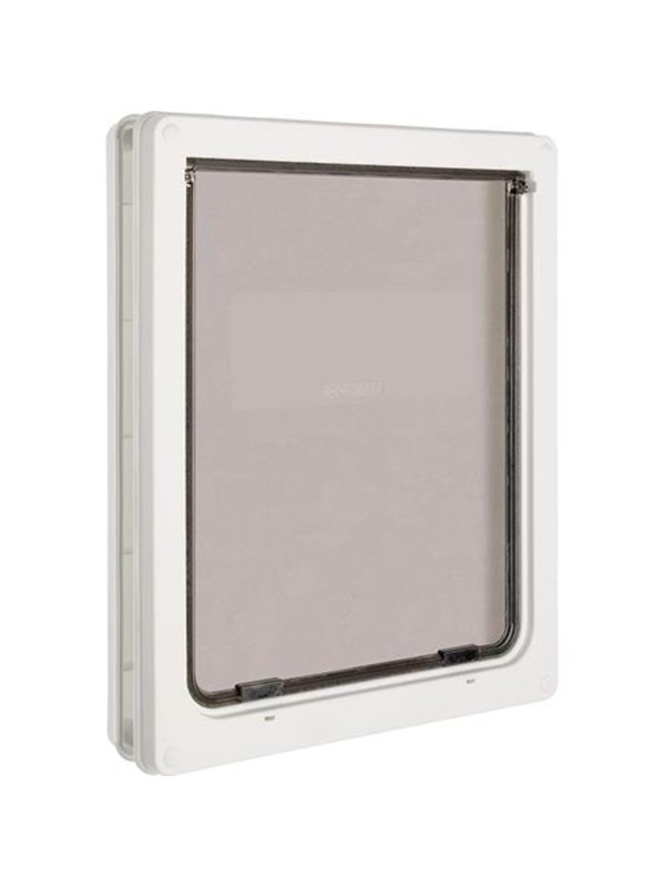 Large Dog Door   White Black Friday Petmate Tilbud