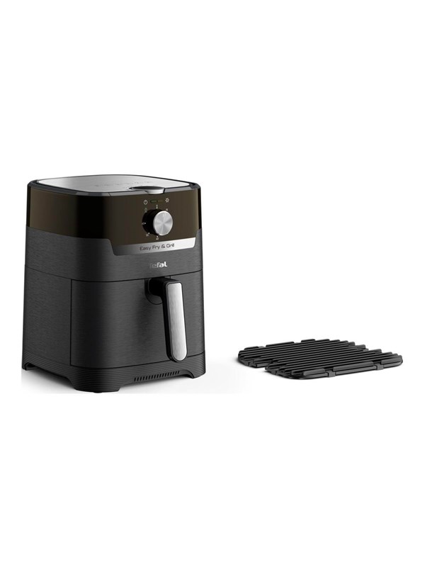 Easy Fry & Grill Ey501815   Hot Air Fryer Grill   Black Black Friday Tefal Tilbud