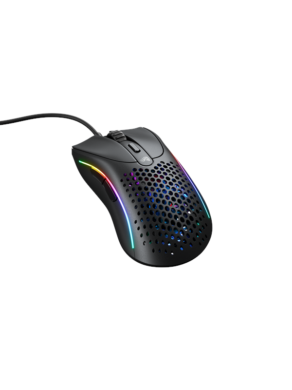 Model D 2 Wired   Matte Black   Gaming Mus   Optisk   5 Knapper   Sort Black Friday Glorious Tilbud