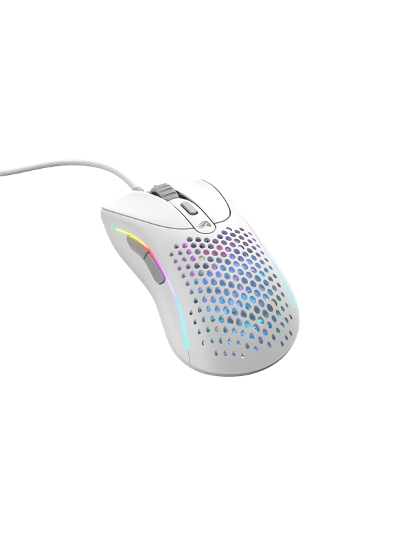 Model D 2 Wired   Matte White   Gaming Mus   Optisk   5 Knapper   Hvid Black Friday Glorious Tilbud