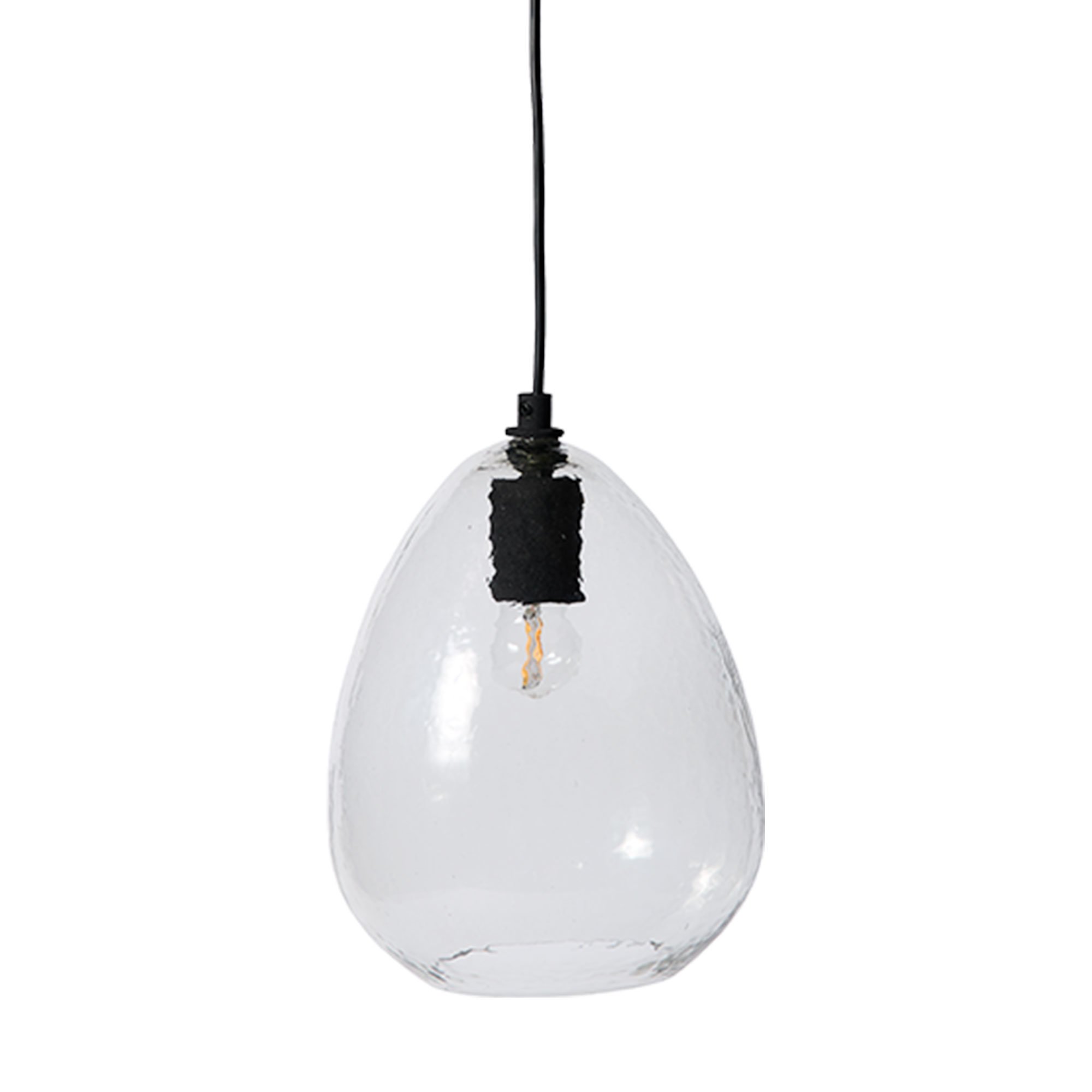 Kiho Loftslampe Medium 20 X 27 Cm, Klar Black Friday Muubs Tilbud