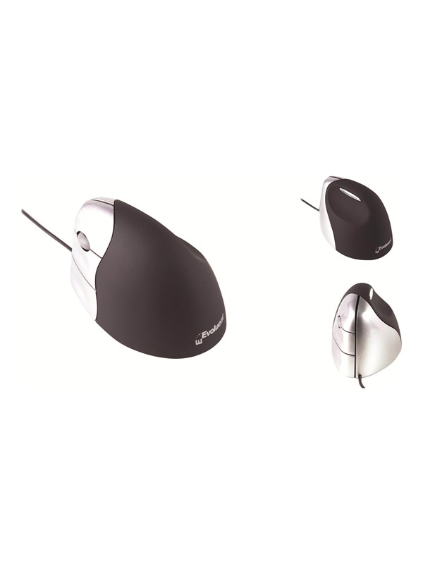 Evoluent Vertical Mouse   Mus   Optisk   5 Knapper Black Friday Bakker Elkhuizen Tilbud