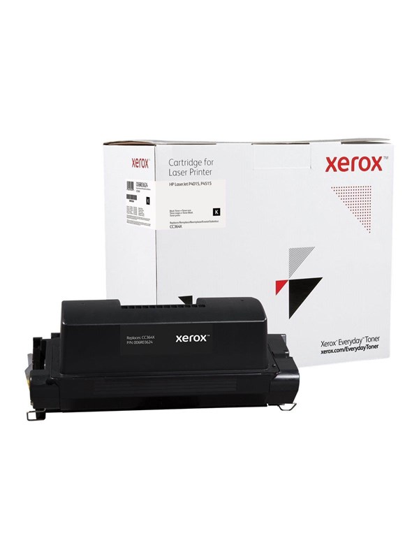 006r03624   Alternative To Hp 64x   Cc364x   Black Toner   High Yield   Lasertoner Sort Black Friday Xerox Tilbud