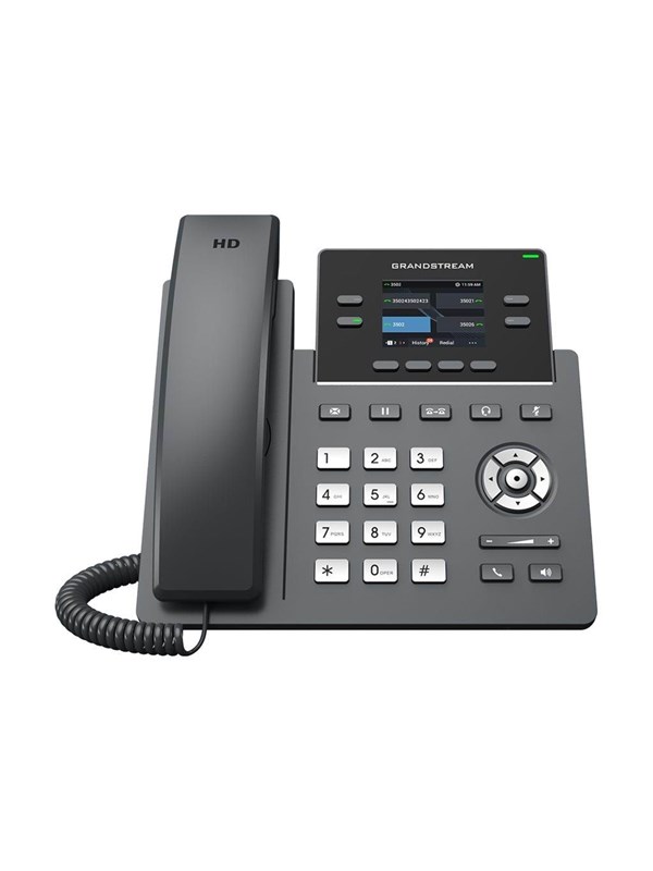Grp2612g   Voip Phone With Caller Id Call Waiting   3 Way Call Capability Black Friday Grandstream Tilbud