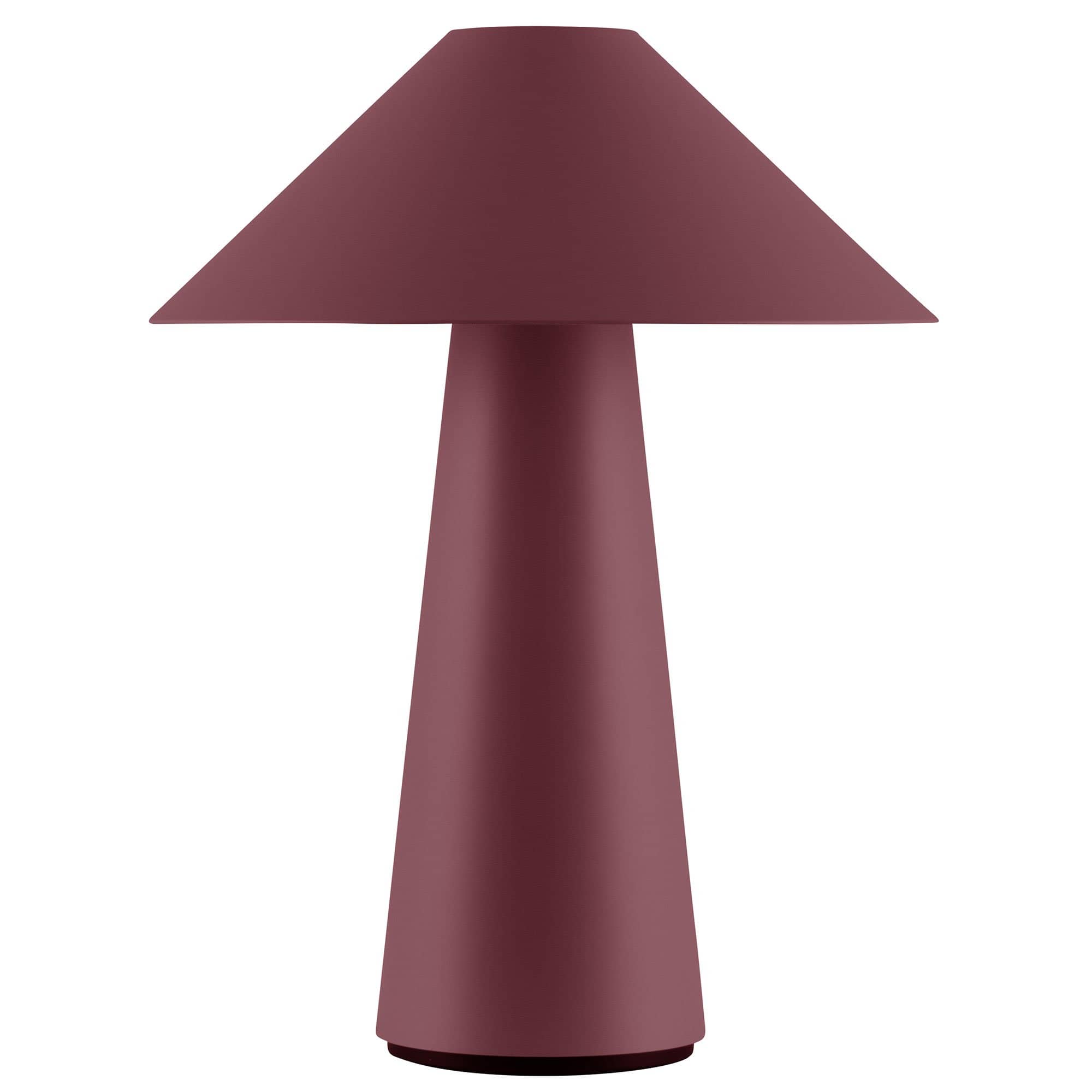 Cannes Portabel Bordlampe, Burgundy Black Friday Globen Lighting Tilbud