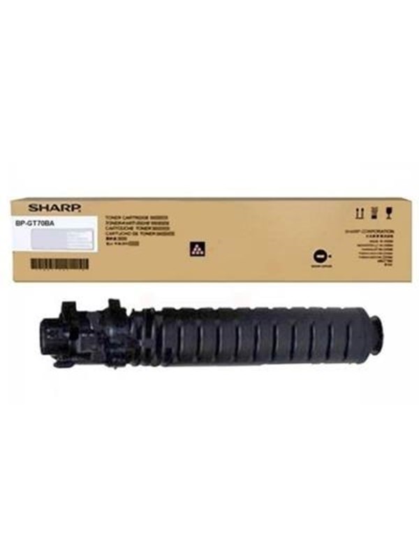 Bp Gt70ba   Black   Original   Toner Cartridge   Lasertoner Sort Black Friday Sharp Tilbud