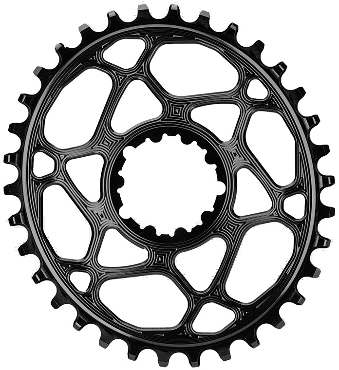 Chainring Direct Mount Singlespeed 36t   Oval   Sram (boost)   Sort Black Friday Absoluteblack Tilbud